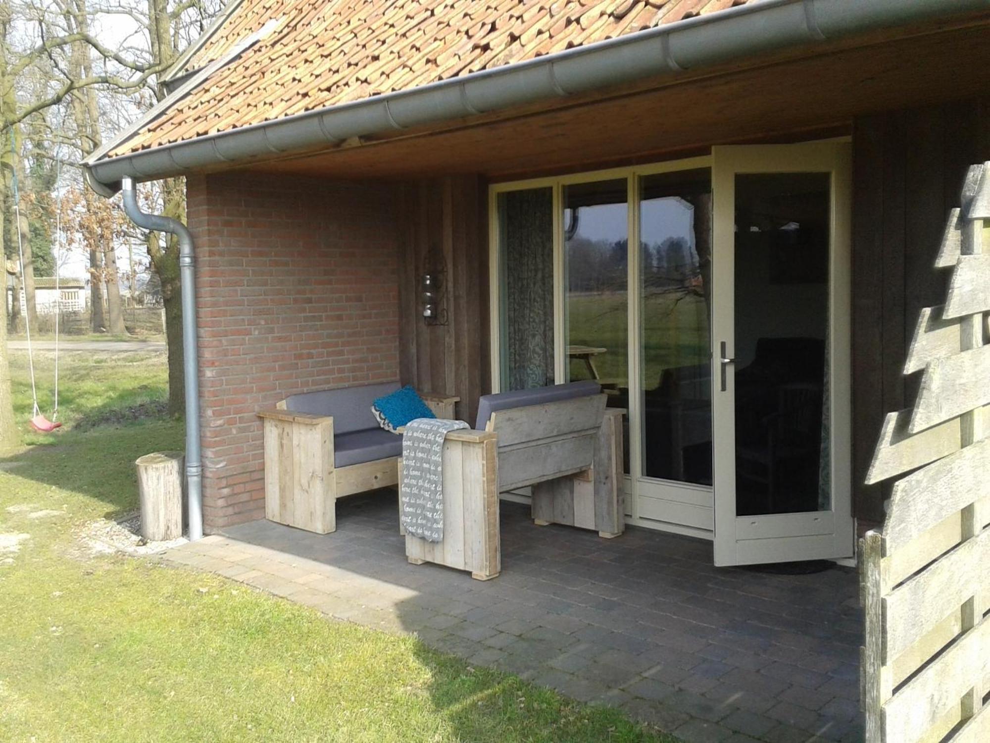 Holiday Home in Geesteren with Roof Terrace Garden Furniture Exterior foto