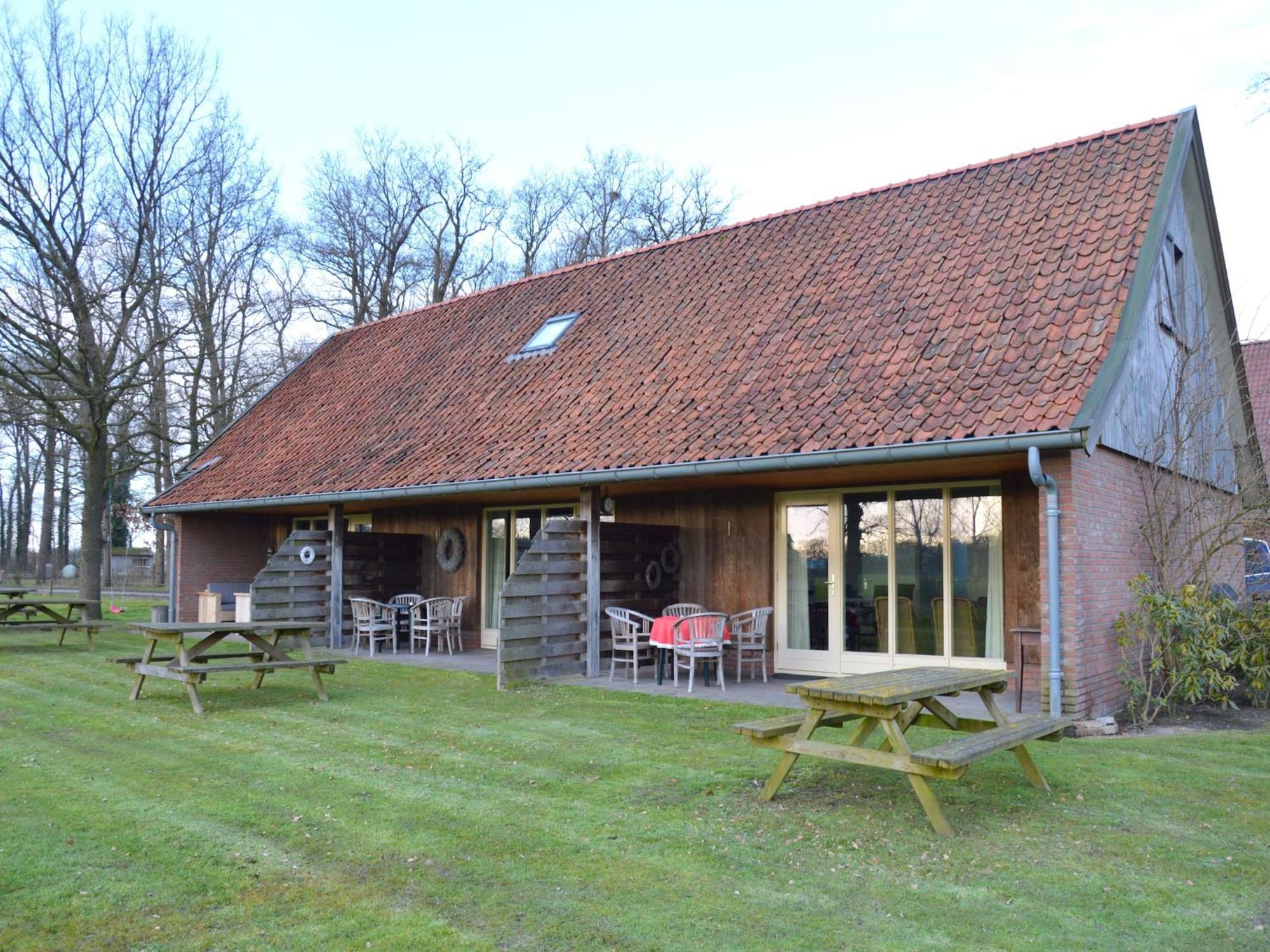 Holiday Home in Geesteren with Roof Terrace Garden Furniture Exterior foto